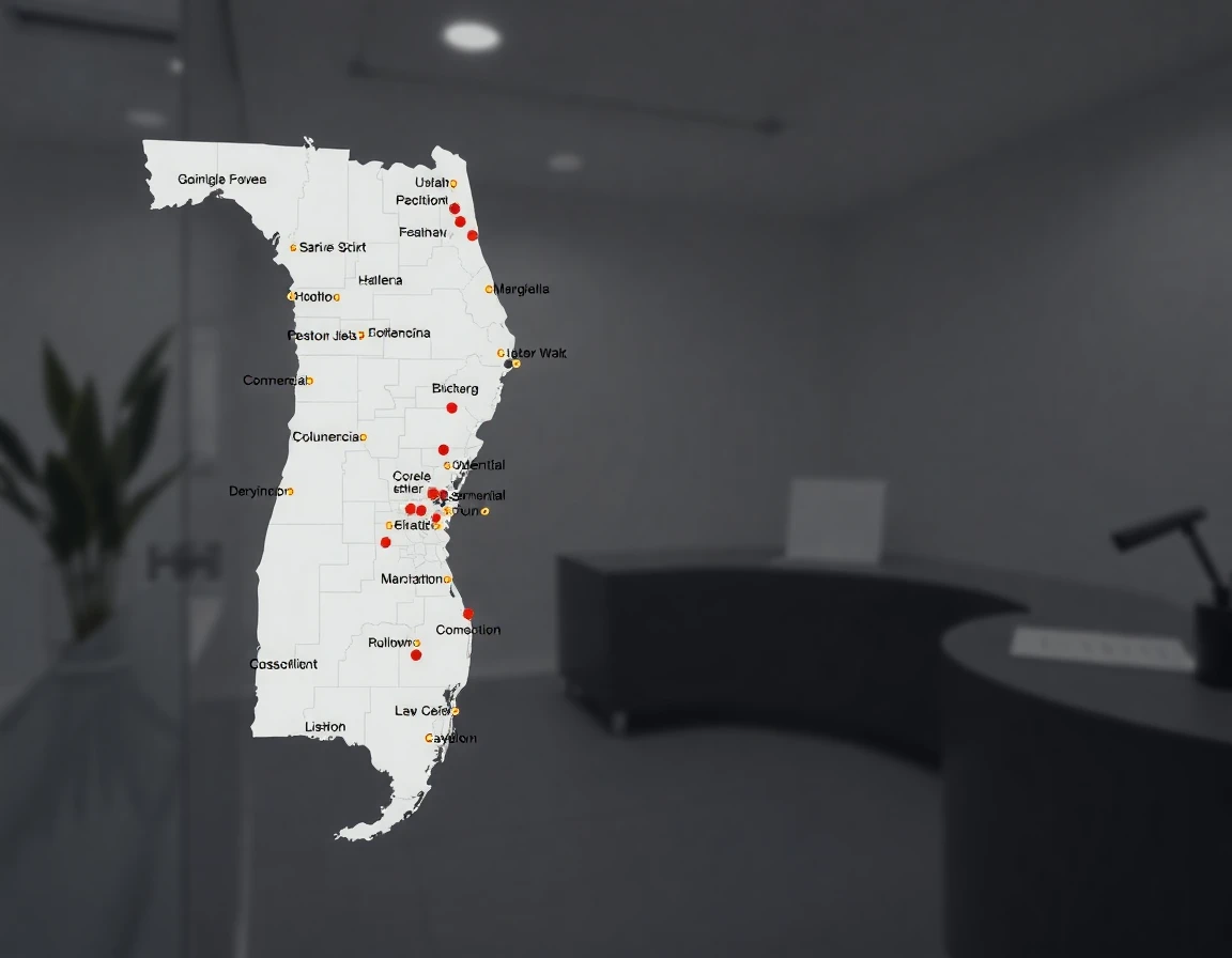 Plumbing Service Areas Map